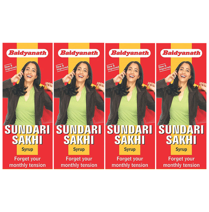 Baidyanath (Jhansi) Sundari Sakhi Syrup (200ml Each) - Classic Derma