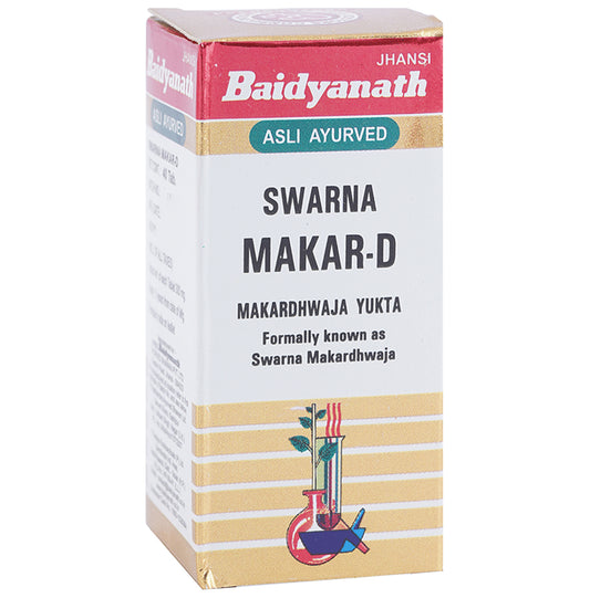 Baidyanath (Jhansi) Swarna Makar-D Makardhwaja Yukta - Classic Derma