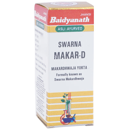 Baidyanath (Jhansi) Swarna Makar-D Makardhwaja Yukta - Classic Derma