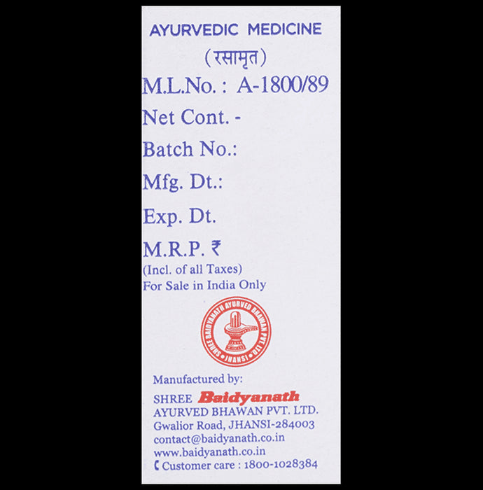 Baidyanath (Jhansi) Swarna Malini Basant (Vr.) Gold with Pearl (10 Each) - Classic Derma