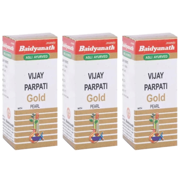 Baidyanath (Jhansi) Vijay Parpati Gold with Pearl (1gm Each)