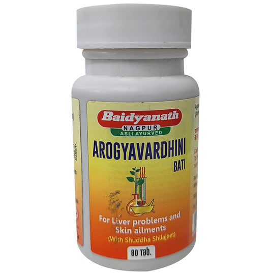 Baidyanath (Nagpur) Arogyavardhini Bati Tablet - Classic Derma