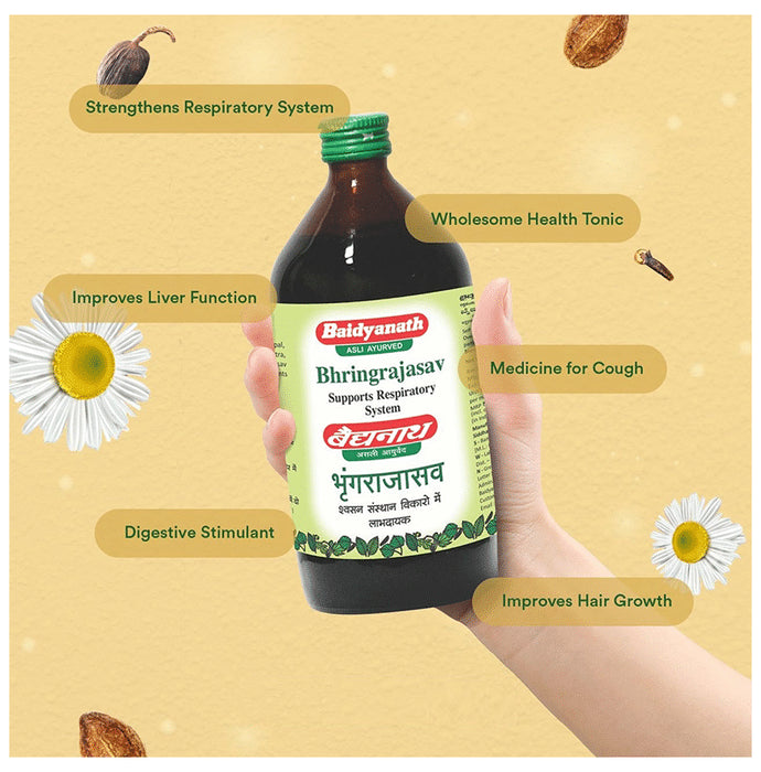 Baidyanath (Nagpur) Bhringrajasava for Immunity & Respiratory Health