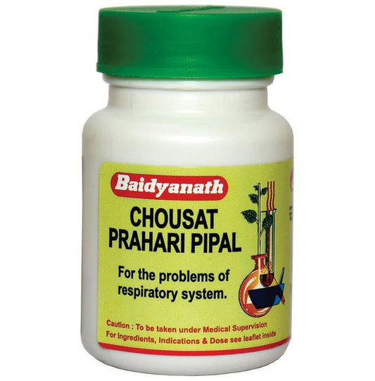 Baidyanath (Nagpur) Chousat Prahari Pipal Tablet - Classic Derma