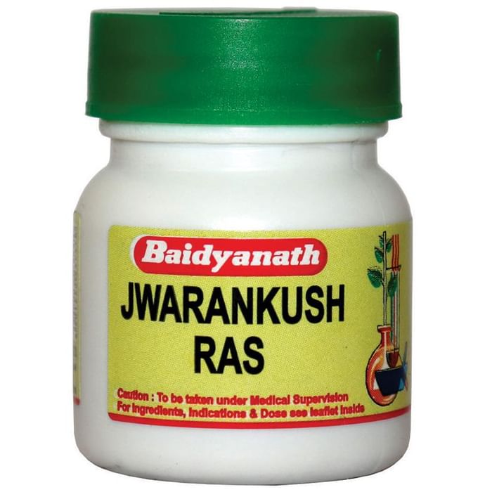 Baidyanath (Nagpur) Jwarankush Ras Tablet - Classic Derma