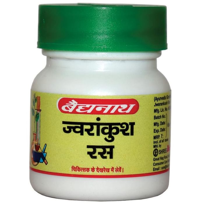 Baidyanath (Nagpur) Jwarankush Ras Tablet