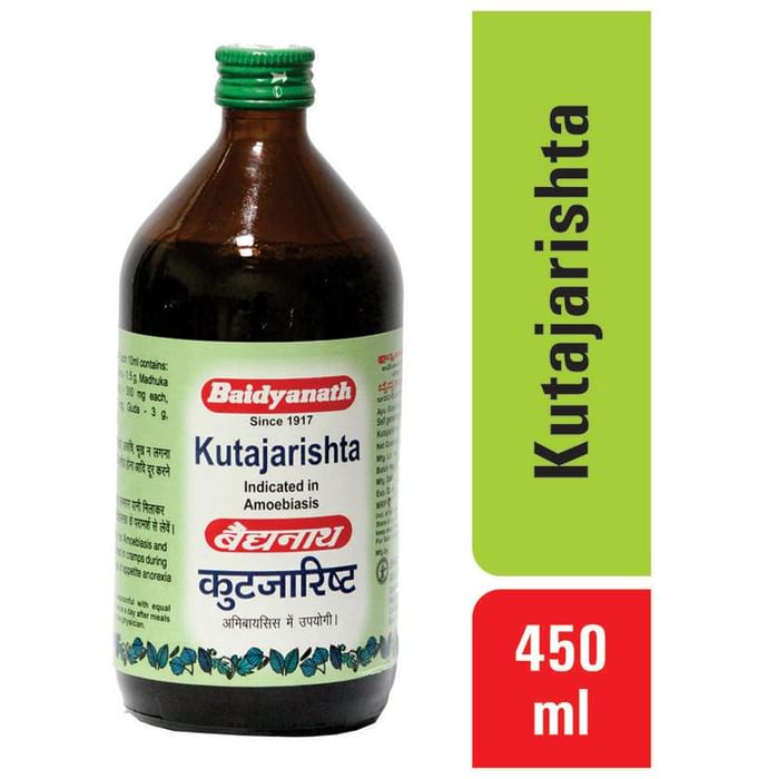 Baidyanath (Nagpur) Kutajarishta for Digestive Health | Helps Relieve Diarrhoea