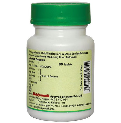Baidyanath (Nagpur) Lakshadi Guggulu Tablet | For Bone & Joint Health