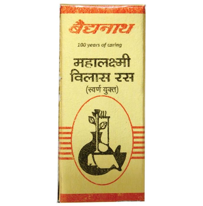 Baidyanath (Nagpur) Mahalakshmi Vilas Ras Tablet - Classic Derma