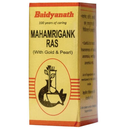 Baidyanath (Nagpur) Mahamrigank Ras Tablet - Classic Derma