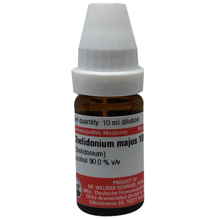 Dr Willmar Schwabe Germany Chelidonium Majus (Chelidonium) Dilution 10M - Classic Derma