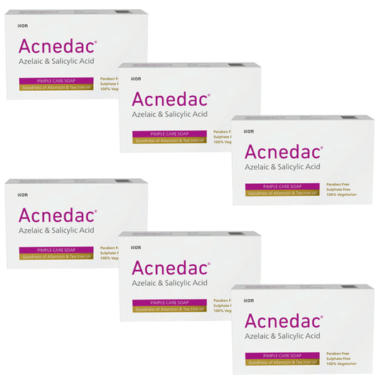 Acnedac Pimple Care Soap (75gm Each) - Classic Derma