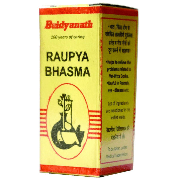 Baidyanath (Nagpur) Raupya Bhasma - Classic Derma