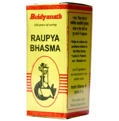 Baidyanath (Nagpur) Raupya Bhasma - Classic Derma