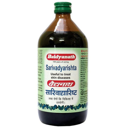 Baidyanath (Nagpur) Sarivadyarishta for Skin - Classic Derma