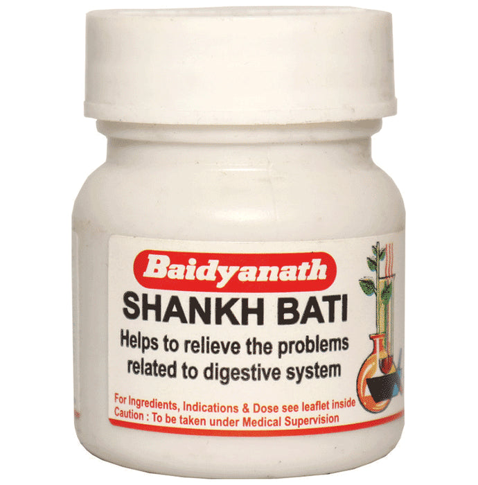 Baidyanath (Nagpur) Shankh Bati - Classic Derma