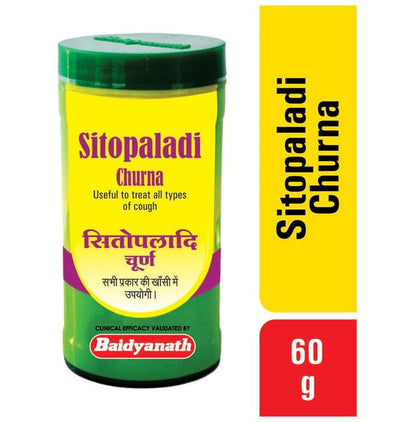 Baidyanath (Nagpur) Sitopaladi Churna for Respiratory Care | Helps Relieve Cough