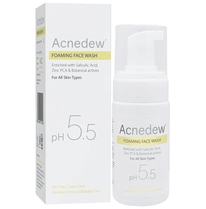 Acnedew pH 5.5 Foaming Face Wash - Classic Derma