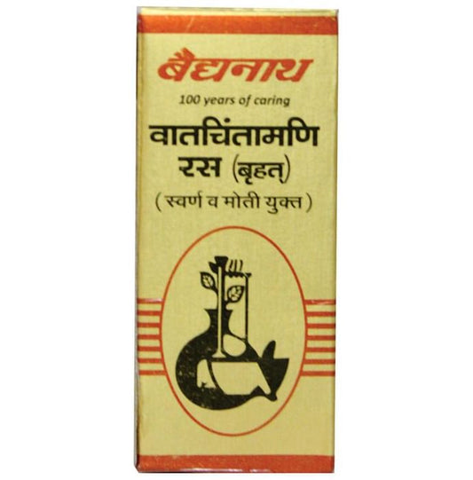 Baidyanath (Nagpur) Vatchintamani Ras (Brihat) Tablet for Joint Health | Helps Manage Vata Ailments - Classic Derma