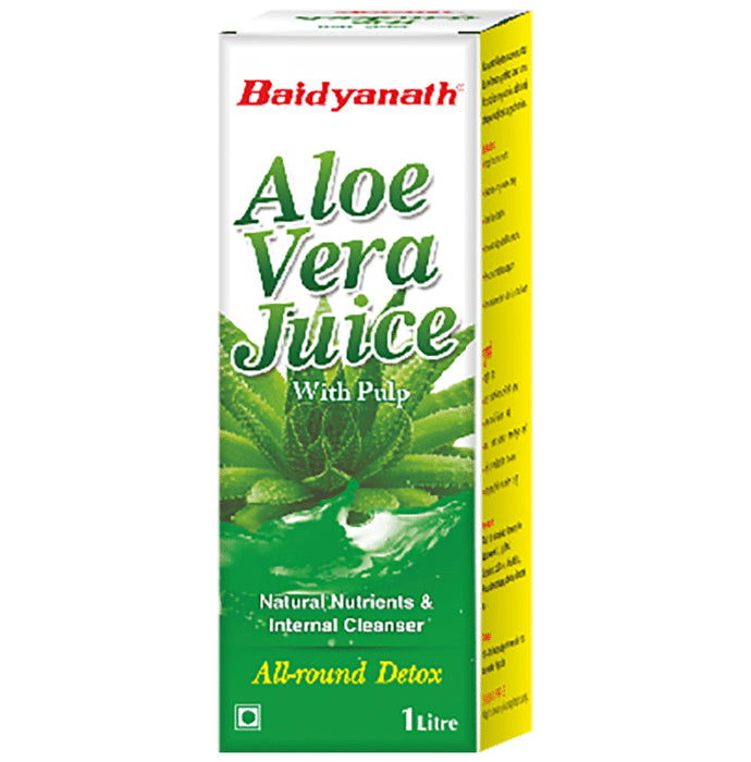 Baidyanath (Noida) Aloe Vera Juice with Pulp - Classic Derma
