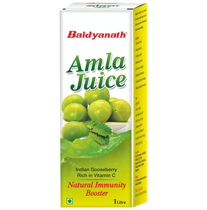 Baidyanath (Noida) Amla Juice Natural Immunity Booster - Classic Derma