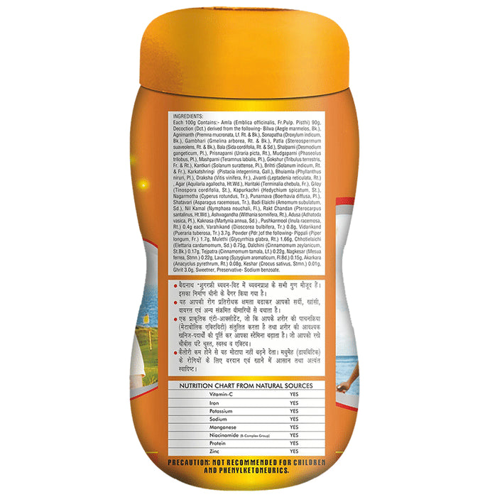 Baidyanath (Noida) Chyawan-Vit Sugarfree Chyawanprash for Boosting Immunity