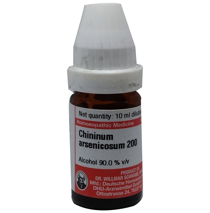 Dr Willmar Schwabe Germany Chininum Arsenicosum Dilution 200 - Classic Derma