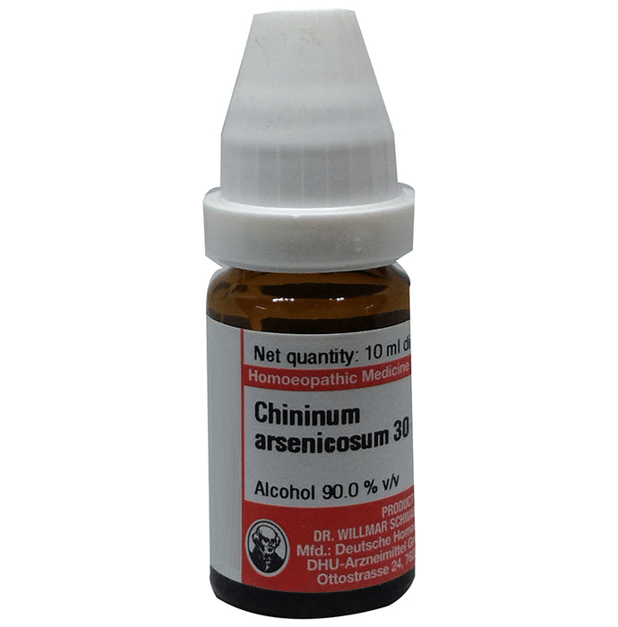 Dr Willmar Schwabe Germany Chininum Arsenicosum Dilution 30 - Classic Derma