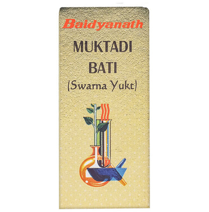 Baidyanath (Noida) Muktadi Bati (Swarna Yukt) Tablet - Classic Derma