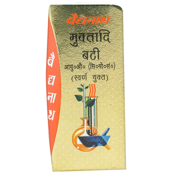 Baidyanath (Noida) Muktadi Bati (Swarna Yukt) Tablet