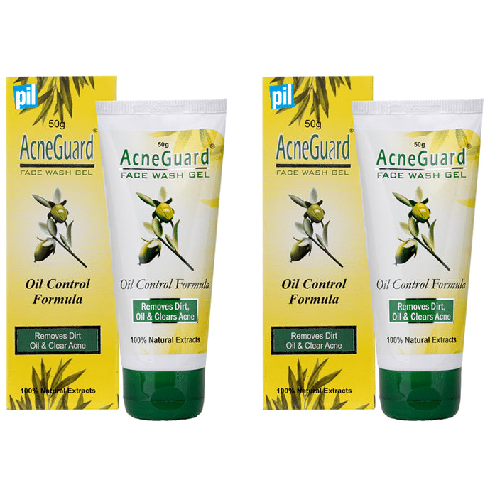 Acneguard Face Wash Gel (50gm Each) - Classic Derma