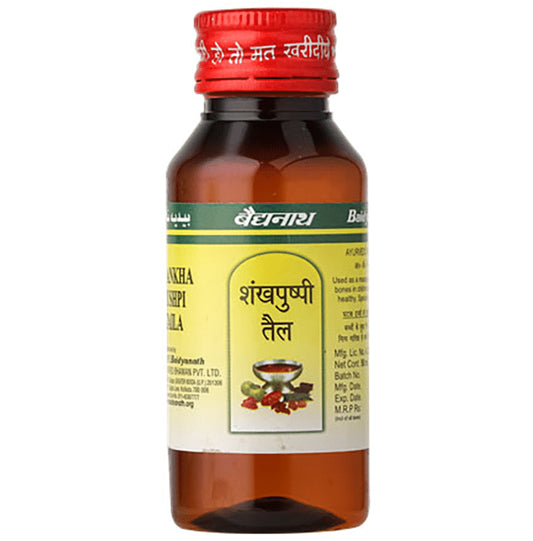 Baidyanath (Noida) Shankha Pushpi Taila - Classic Derma