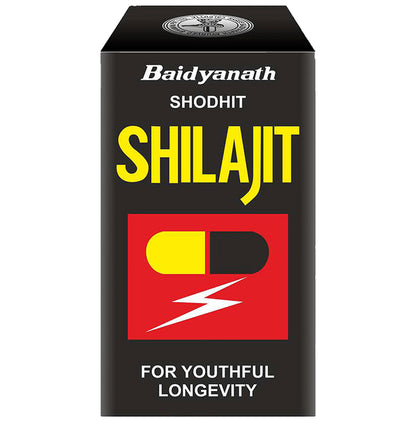 Baidyanath (Noida) Shodhit Shilajit Capsule - Classic Derma