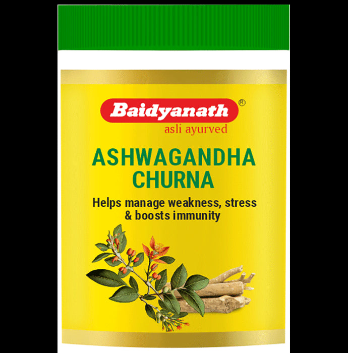 Baidyanath Ashwagandha Churna (100gm Each) - Classic Derma
