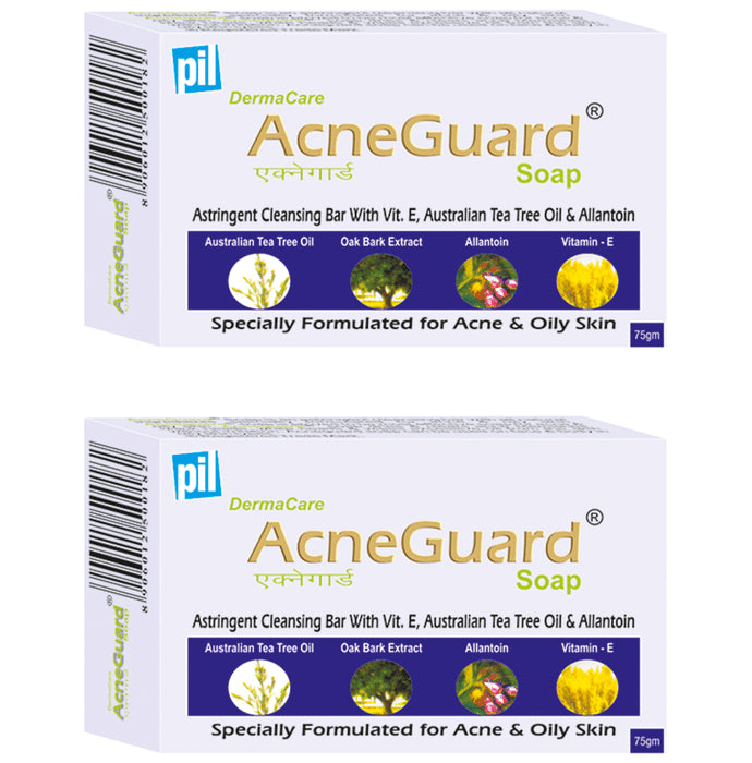 Acneguard Soap (75gm Each) - Classic Derma