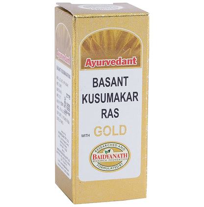 Baidyanath Ayurvedant Basant Kusumakar Ras with Gold Tablet