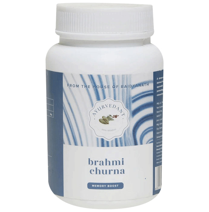 Baidyanath Ayurvedant Brahmi Churna - Classic Derma