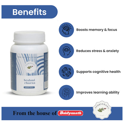 Baidyanath Ayurvedant Brahmi Churna