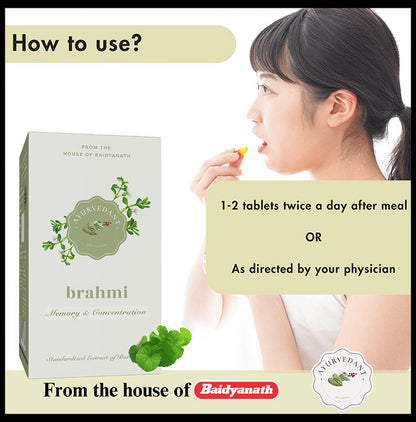 Baidyanath Ayurvedant Brahmi Tablet