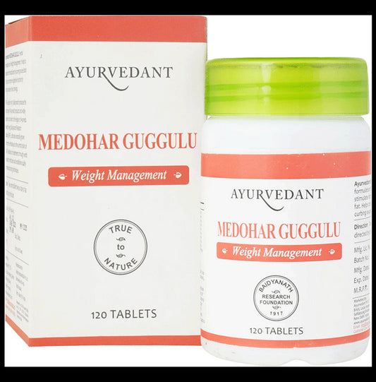 Baidyanath Ayurvedant Medohar Guggulu - Classic Derma