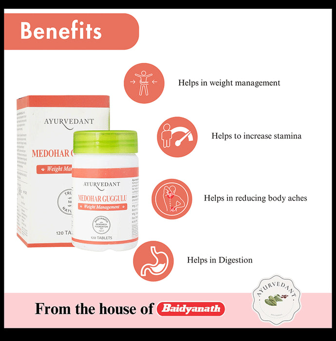 Baidyanath Ayurvedant Medohar Guggulu