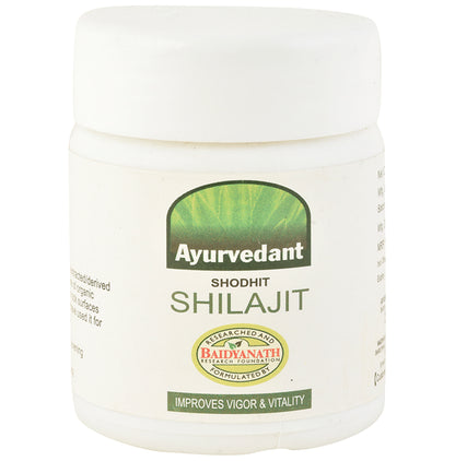 Baidyanath Ayurvedant Shodhit Shilajit Capsule - Classic Derma