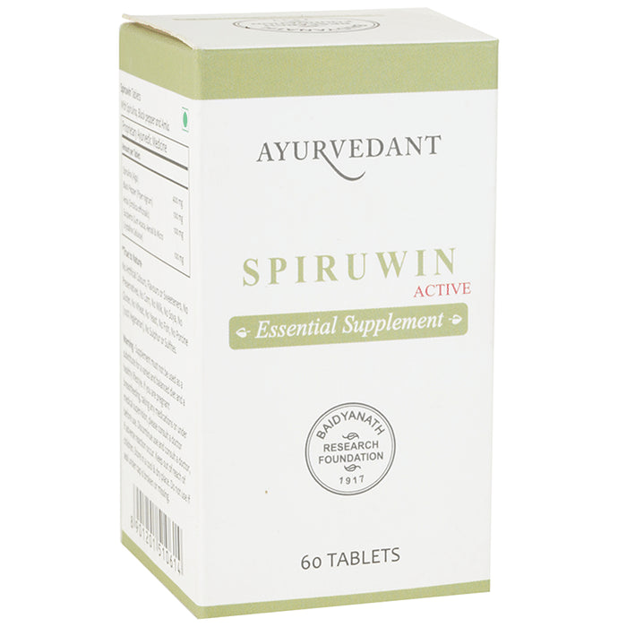 Baidyanath Ayurvedant Spiruwin Active Tablet