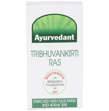Baidyanath Ayurvedant Tribhuvankirti Ras Tablet - Classic Derma
