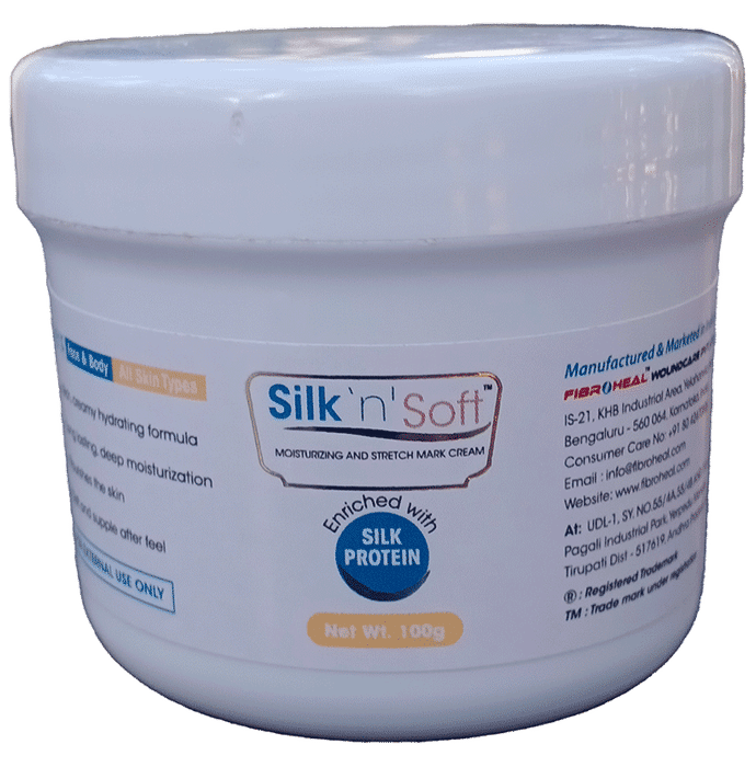 Silk N Soft Moisturizing and Stretch Mark Cream - Classic Derma