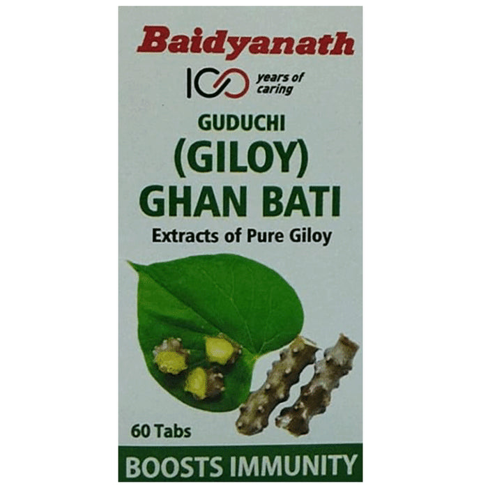Baidyanath Guduchi (Giloy) Ghan Bati - Classic Derma