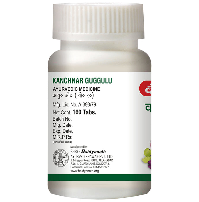 Baidyanath Kanchnar Guggulu Tablet for Thyroid Health