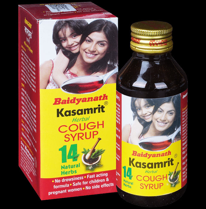 Baidyanath Kasamrit Herbal Syrup - Classic Derma