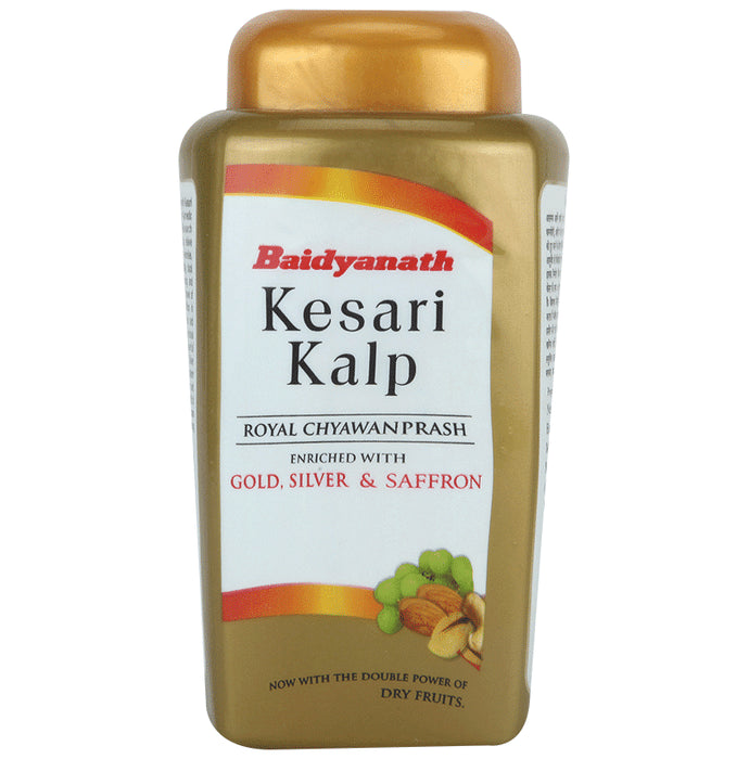 Baidyanath Kesari Kalp Royal Chyawanprash | For Immunity, Vitality, Strength & Stamina with The Double Power of Dry Fruits - Classic Derma