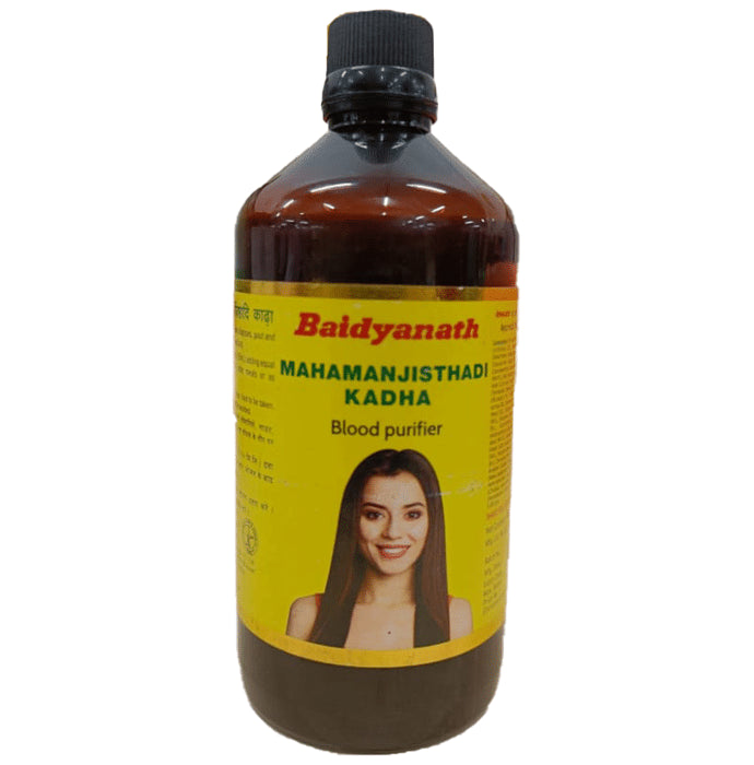 Baidyanath Mahamanjisthadi Blood Purifier Kadha | For Glowing Skin & Detoxification - Classic Derma